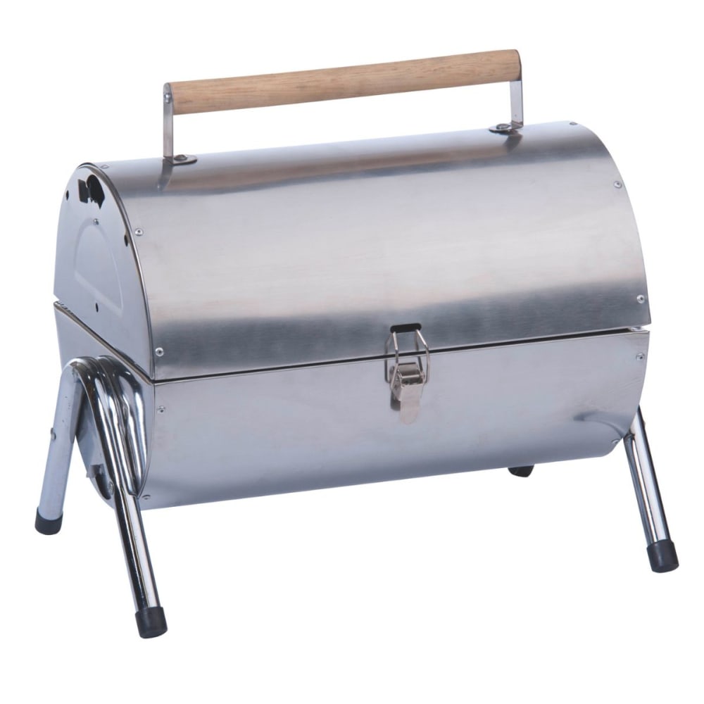 Barbecue argent acier