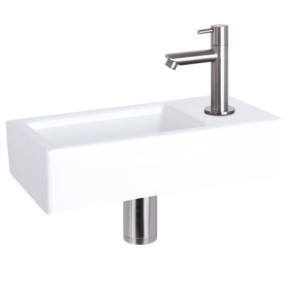 Lavabo blanc céramique