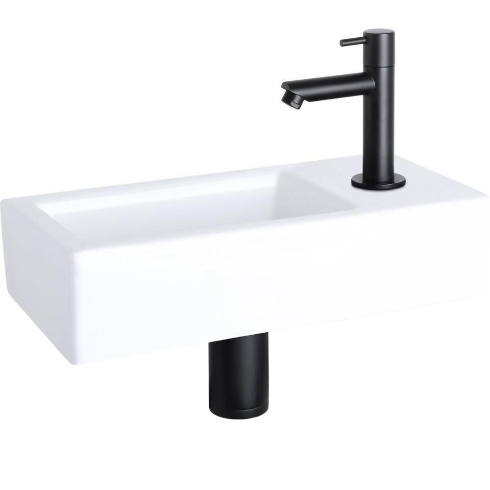 Lavabo blanc céramique