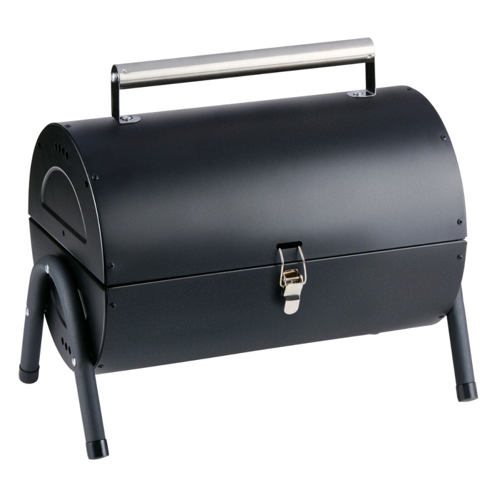 Alpina Grill Schwarz Eisen H40xB25xL41cm Schwarz Stahl