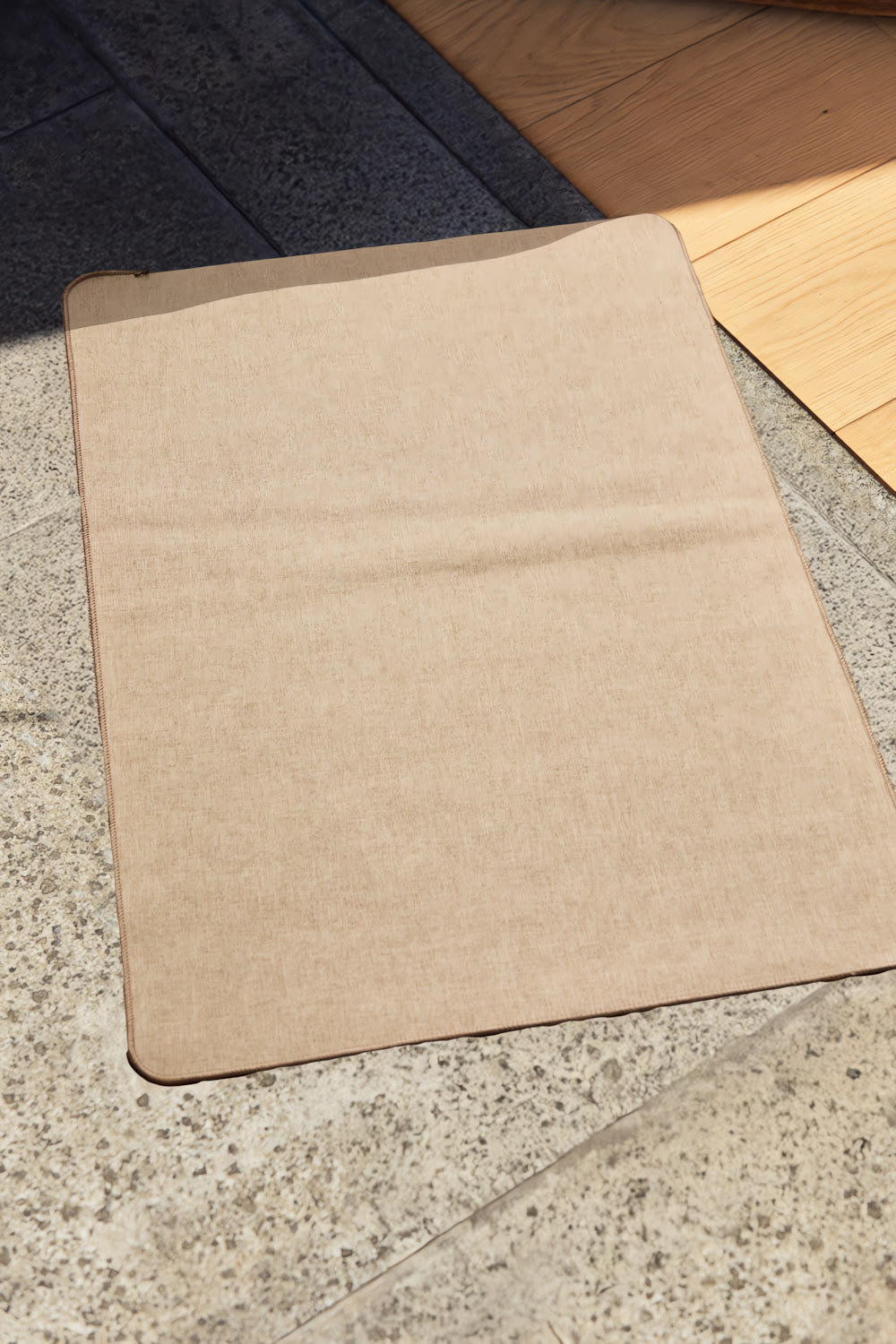Polyester-Fußmatte Beige  45x75 - Maisons Du Monde