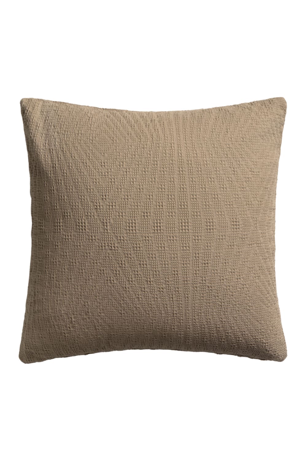 Calma House Baumwoll-Kissenbezug Braun 60x60 Braun Baumwolle