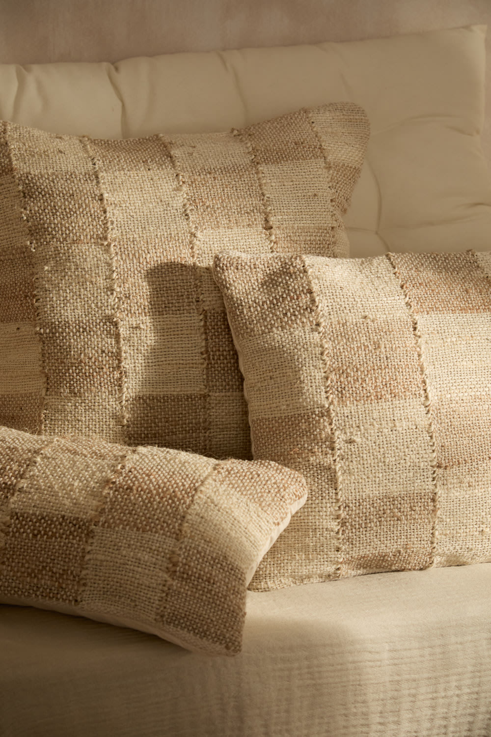 Jute-Kissenbezug Natur 45x45 - Maisons Du Monde