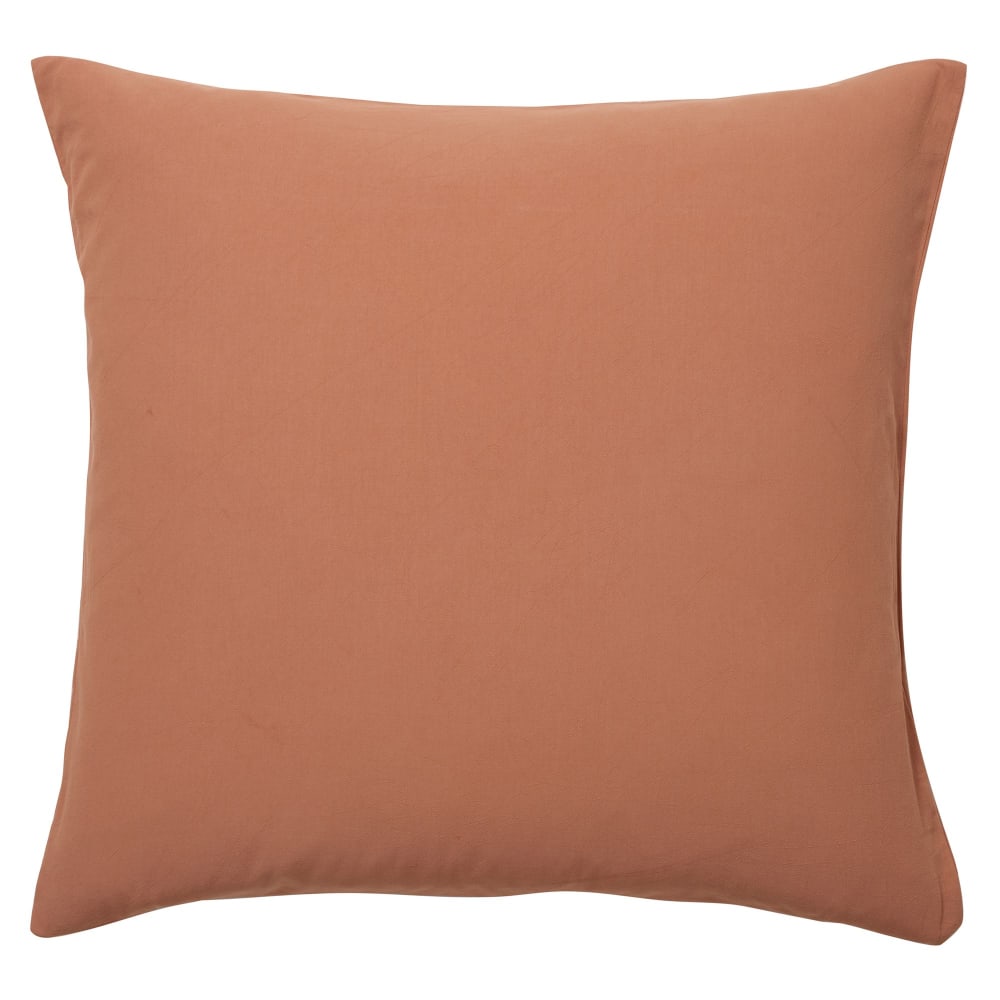 Taie sac en coton beige doré 50x70cm — vue 3
