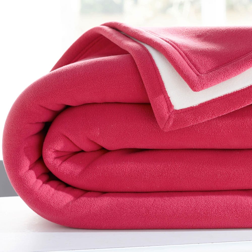 Couverture  très chaude - rose