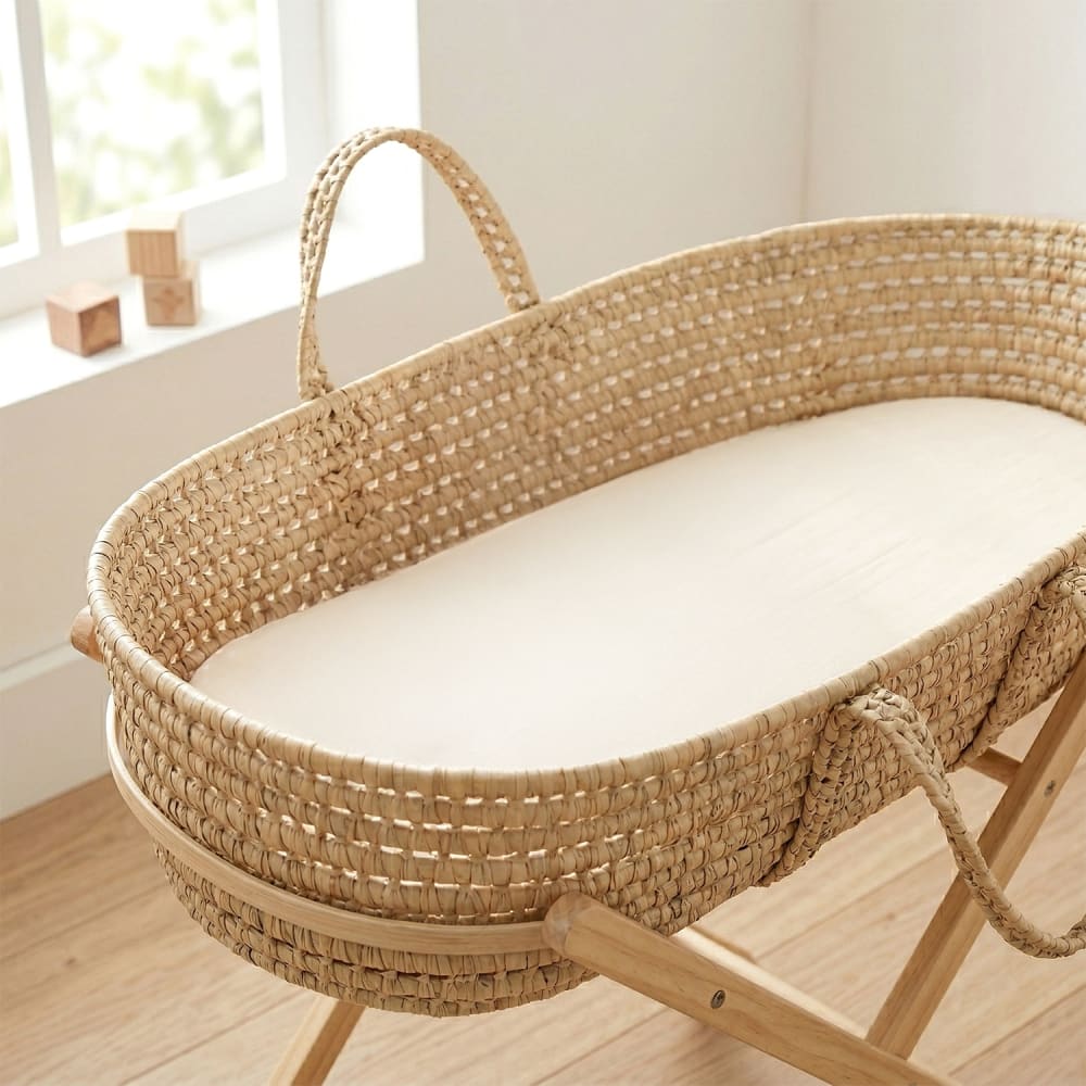 Spannbettlaken babykorb baumwollgaze - Maisons Du Monde