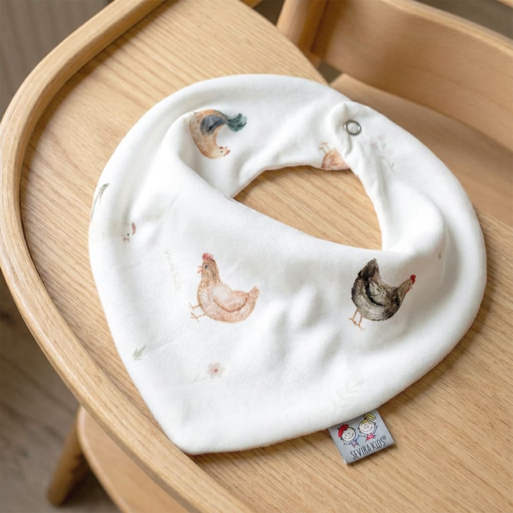 Bandana-lätzchen aus baumwolle ecru - Maisons Du Monde
