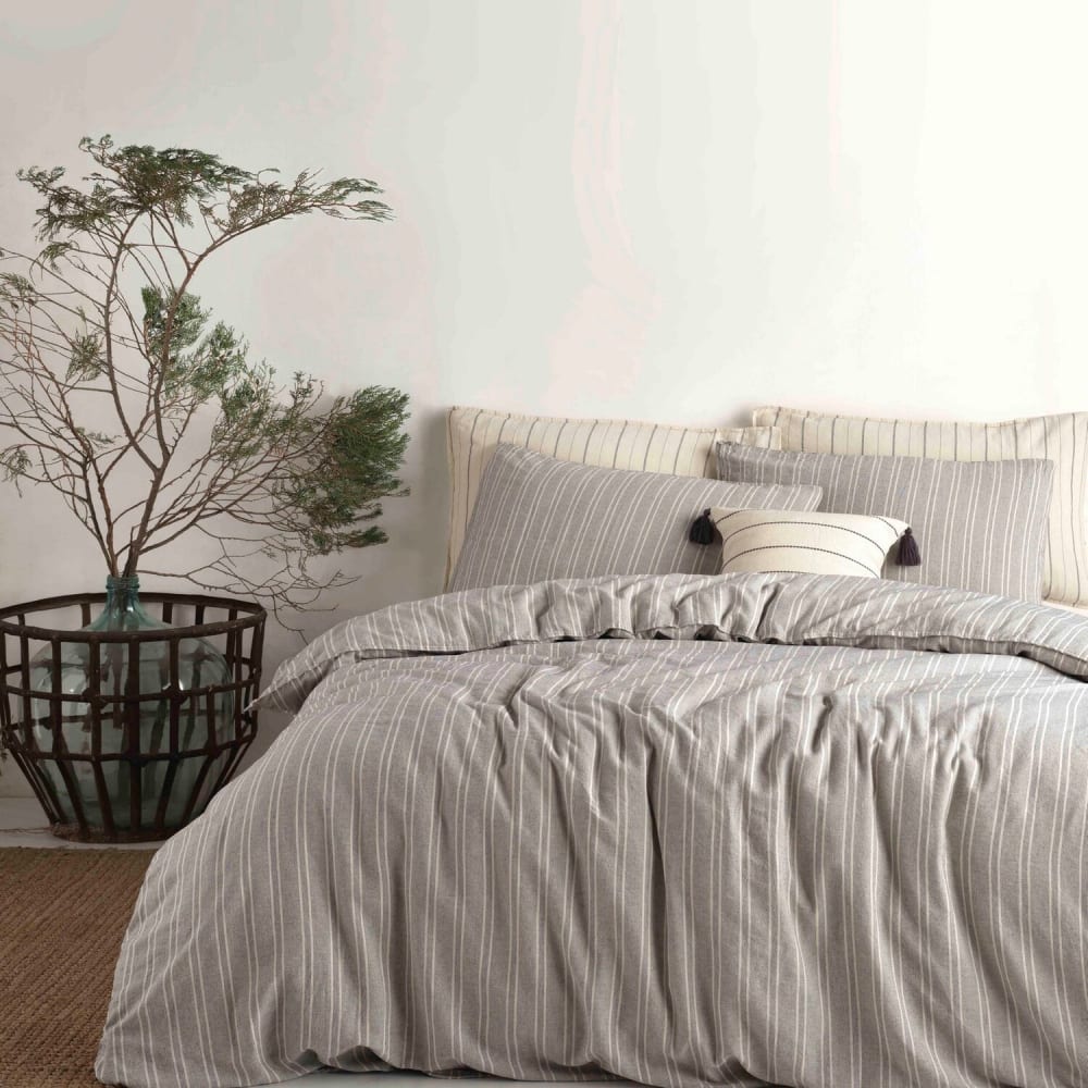 Parure housse de couette - rayures