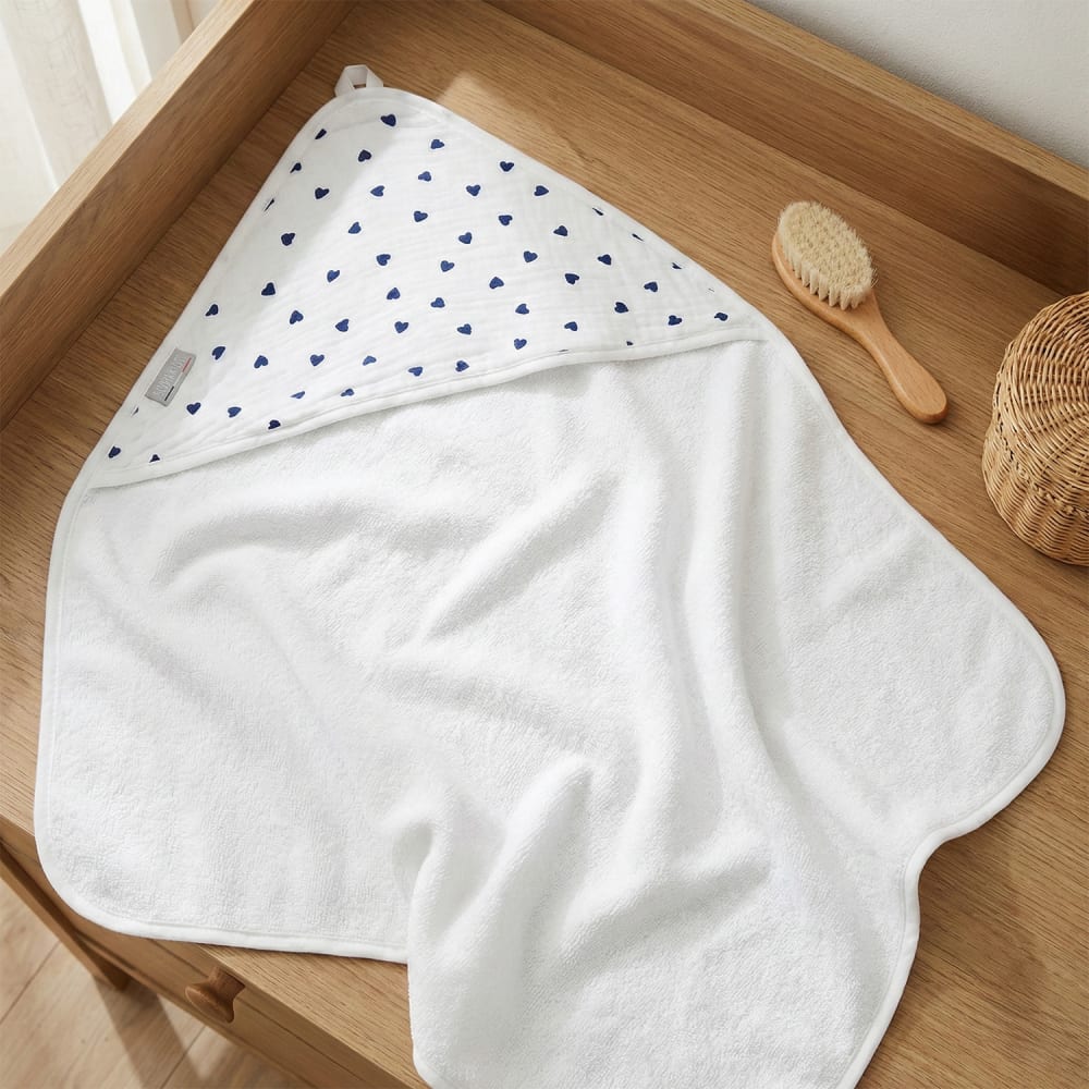 Baby kapuzenhandtuch aus baumwolle und bambus - Maisons Du Monde