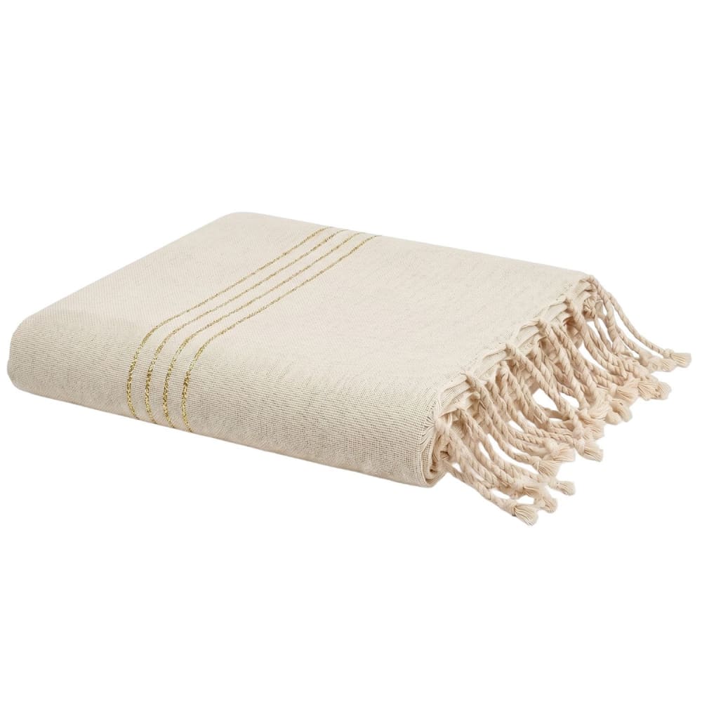 Fouta géante coton recyclé ficelle 200x300 cm Fouta géante coton recyclé ficelle 200x300 cm