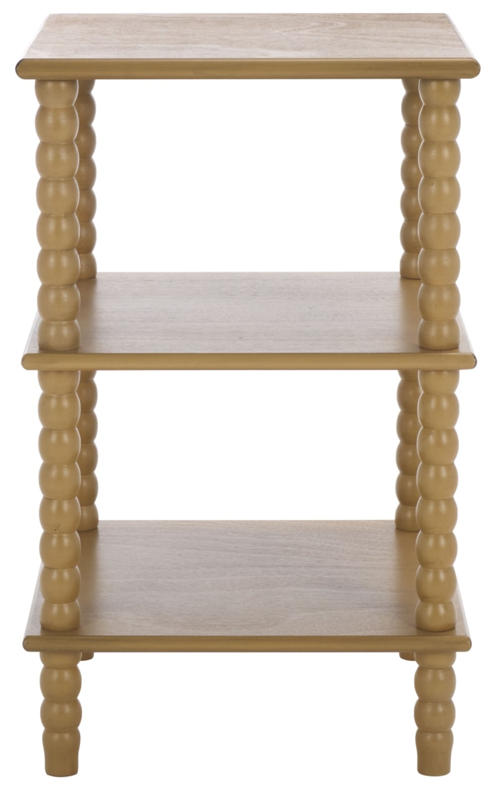 Table d'appoint en bois, brun désert Table d'appoint en bois, brun désert
