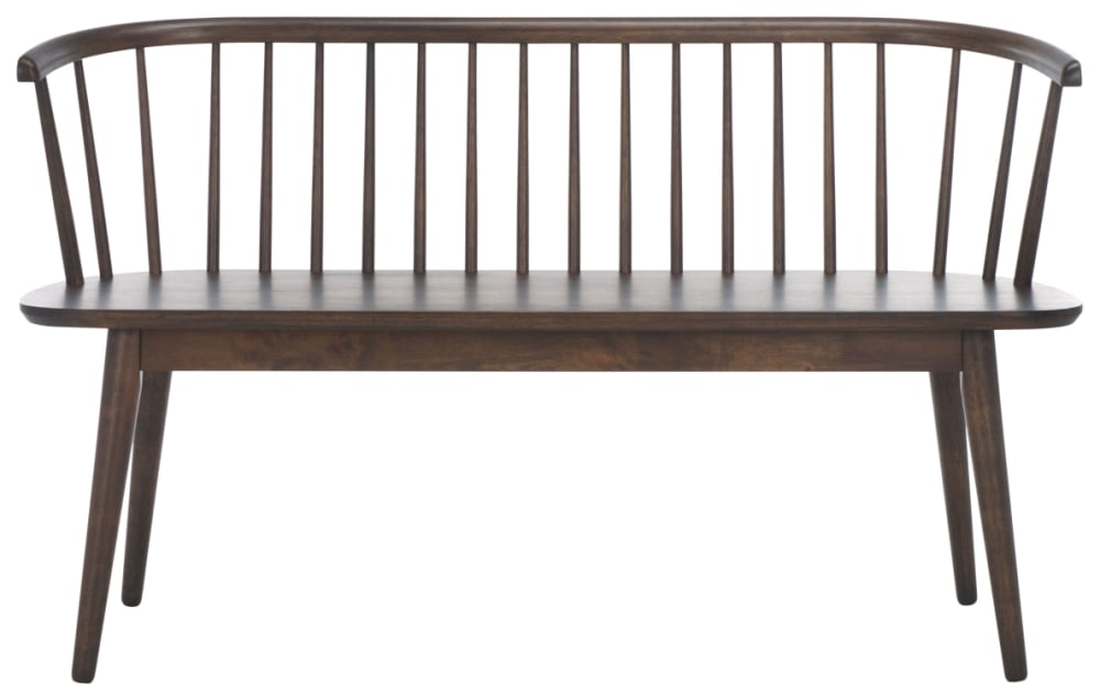 Banc en bois, noyer foncé Banc en bois, noyer foncé