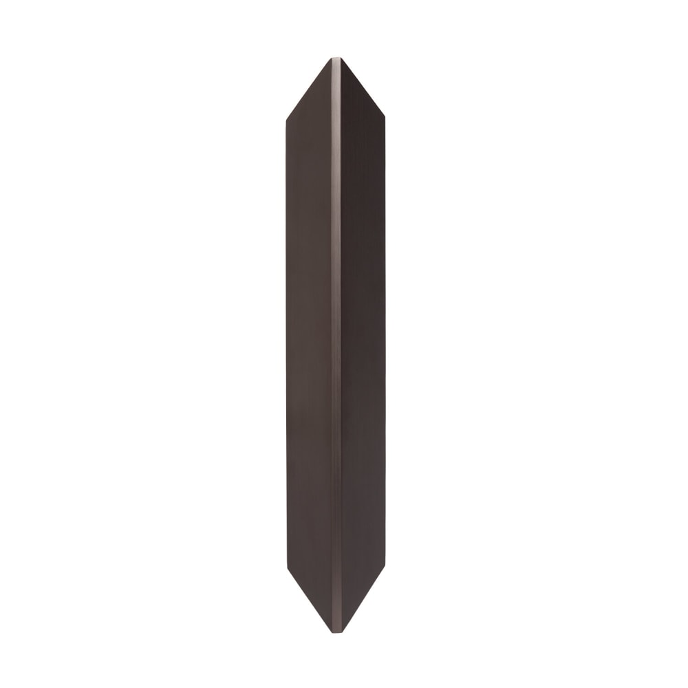 Wandleuchte aus Metall, gebürstete Bronze, modernes Design -