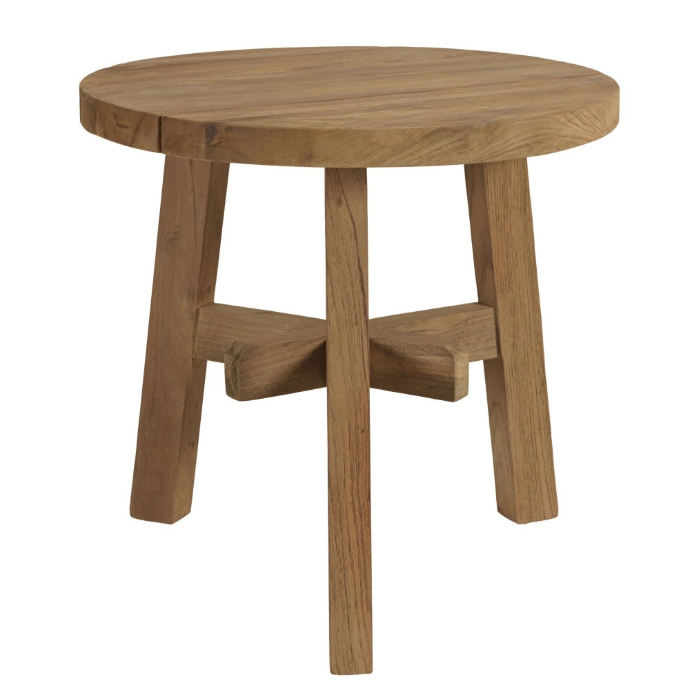 Table d'appoint de jardin - teck