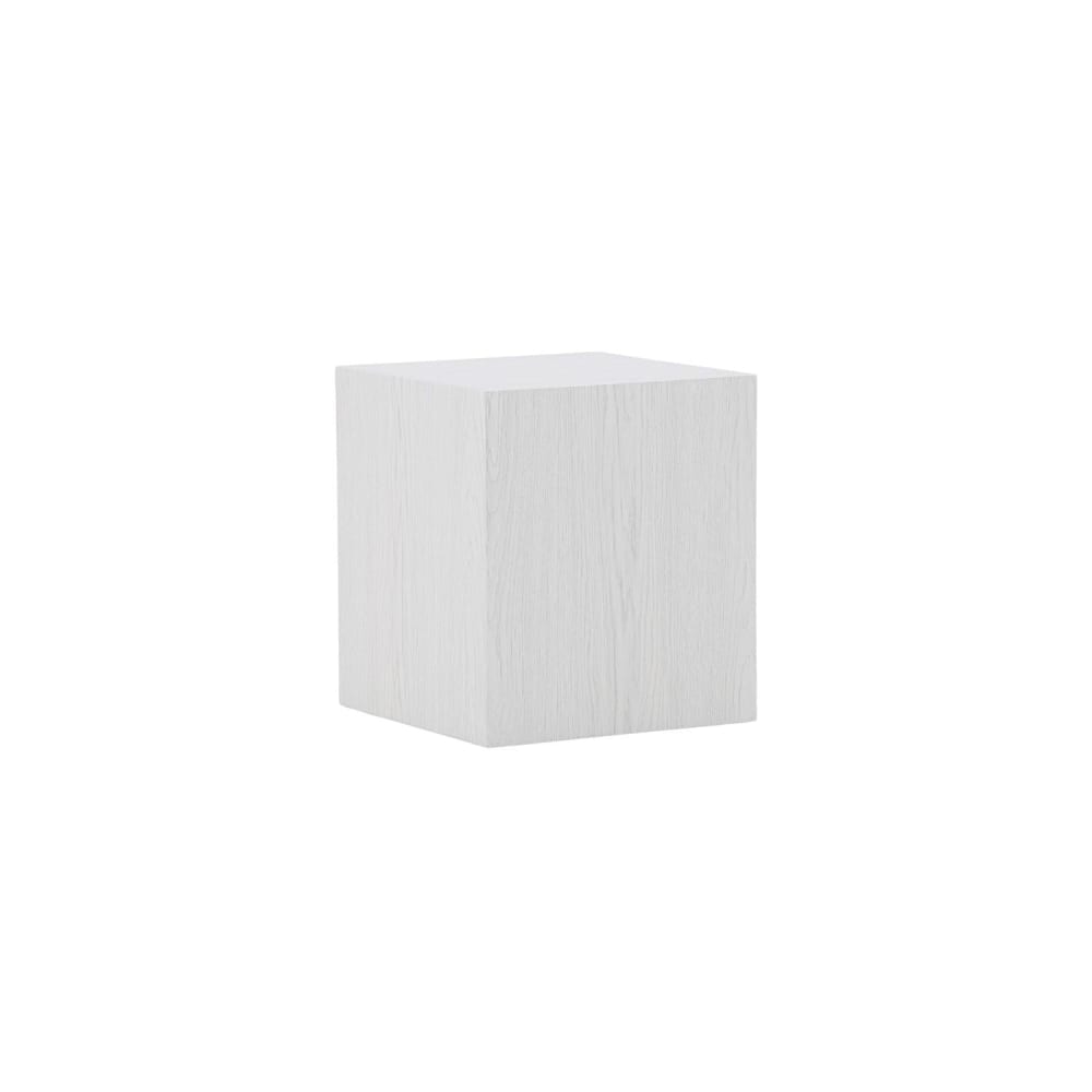 Venture Home Beistelltisch York 40*40cm, Cremeweiß style modern - Spanplatte