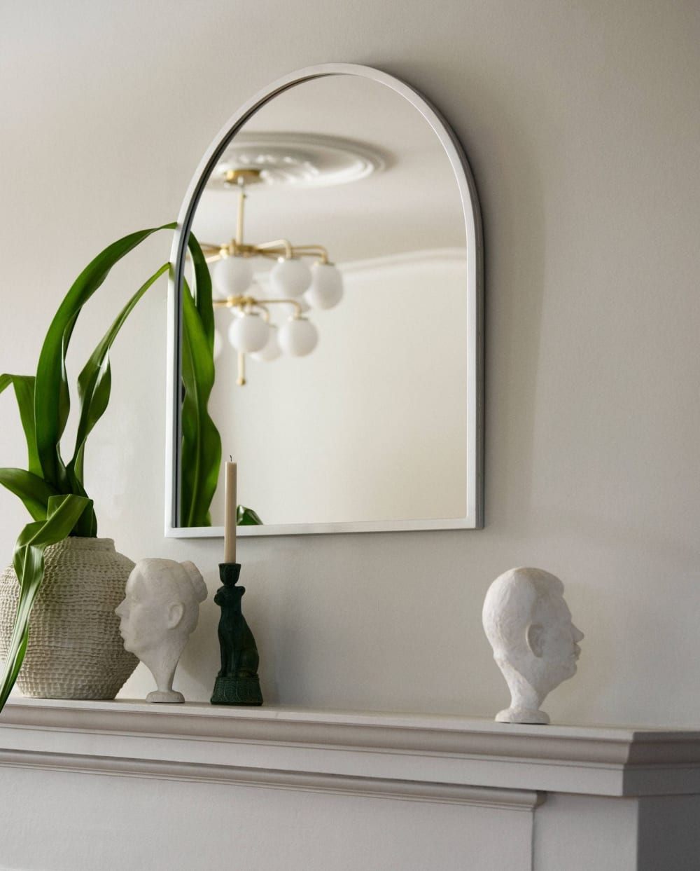 Wandspiegel Falco 90cm, Chrom - Maisons Du Monde