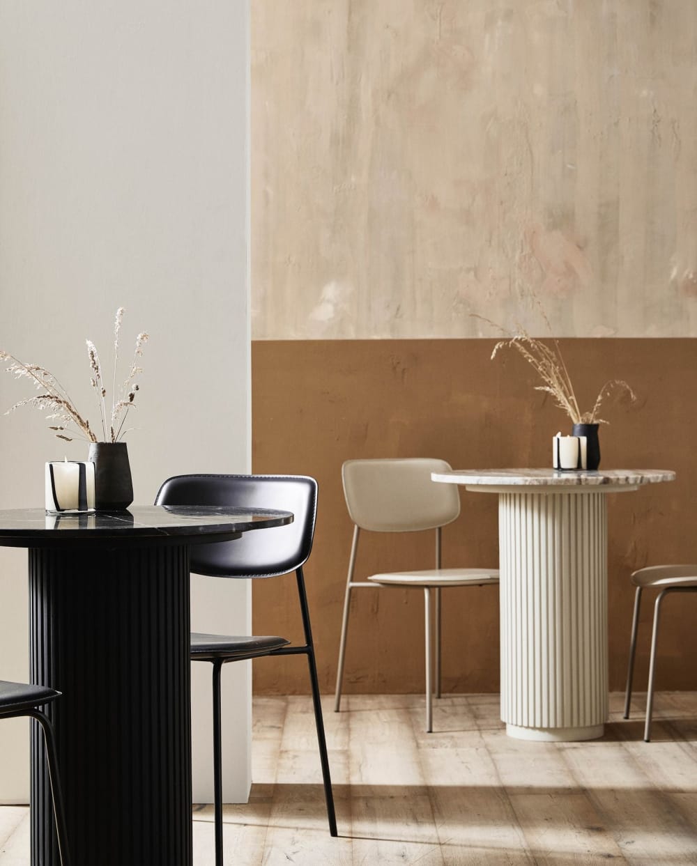 Esszimmerstuhl ESA, Schwarz - Maisons Du Monde