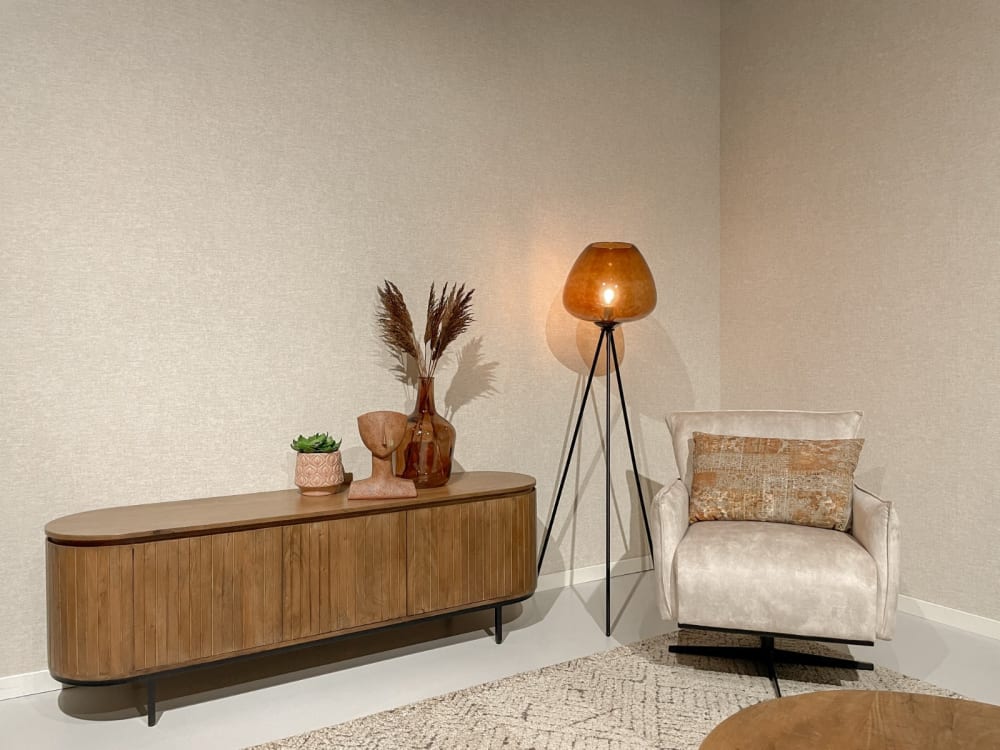 Sideboard Noor aus Mangoholz 170cm, Hellbraun - Maisons Du Monde