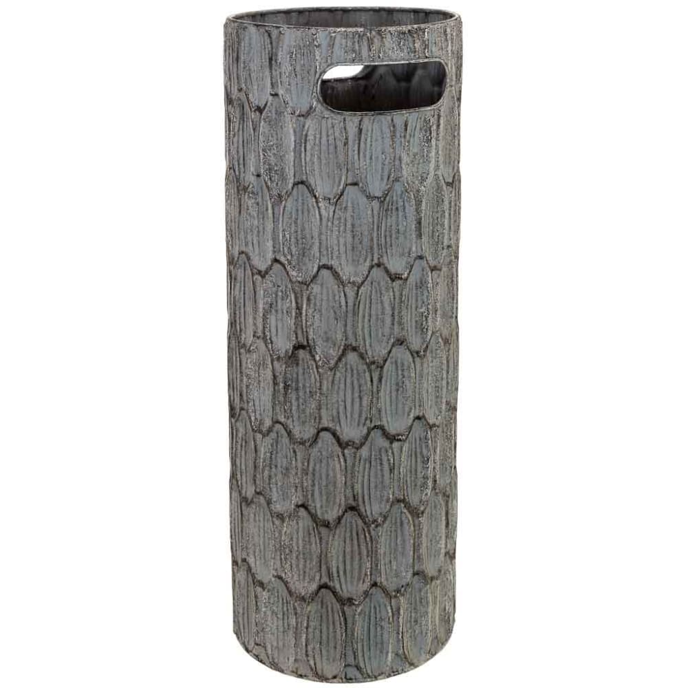 Wanderlust deco Metall-Schirmständer 20 x 20 x 55 cm (H), Schwarz style modern Schwarz Metall