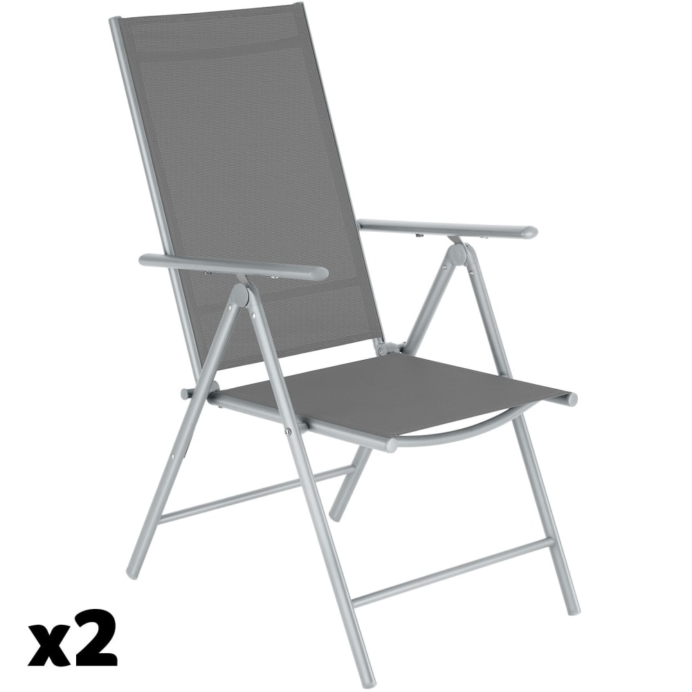 Lot chaises jardin