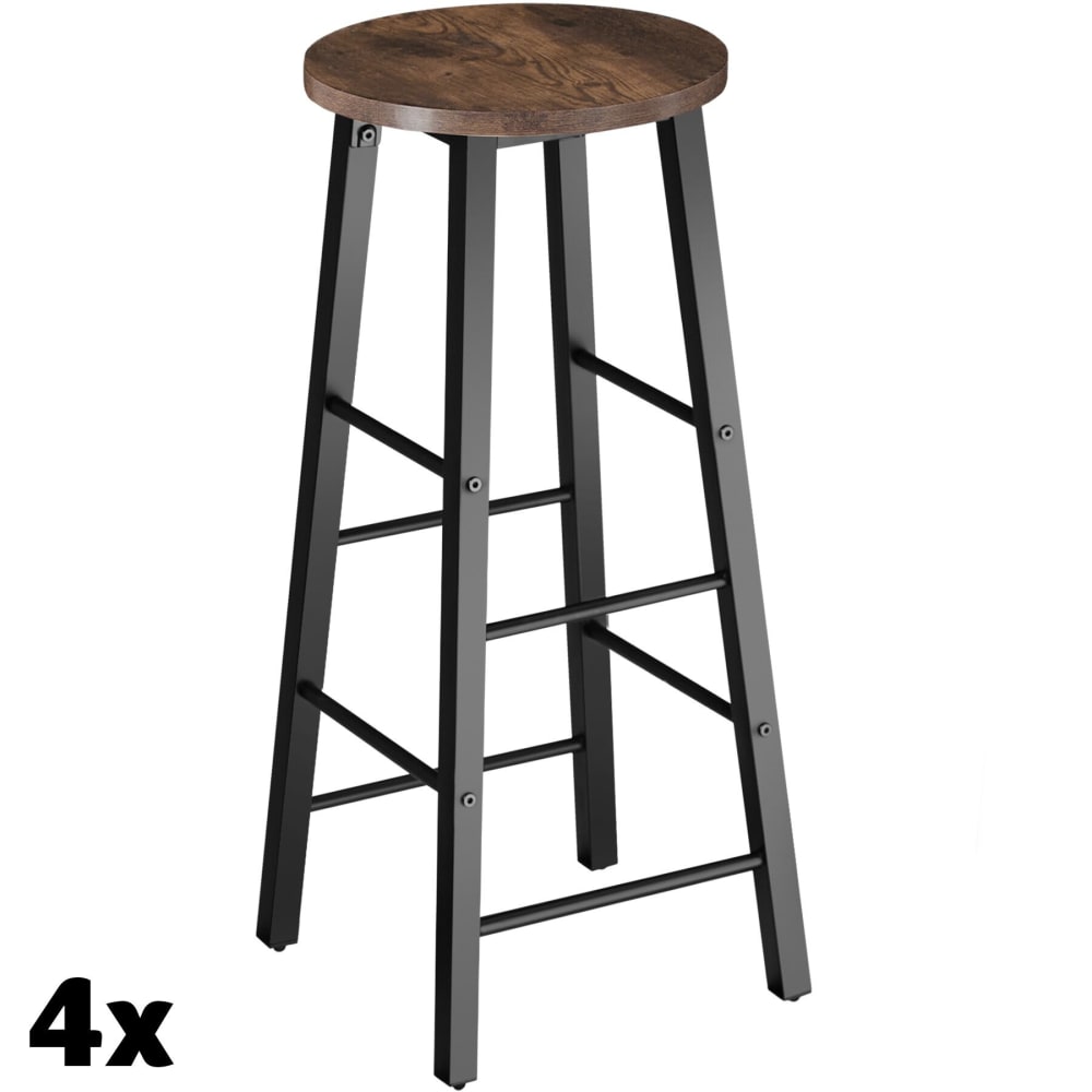 Lot 4 tabourets de bar - style