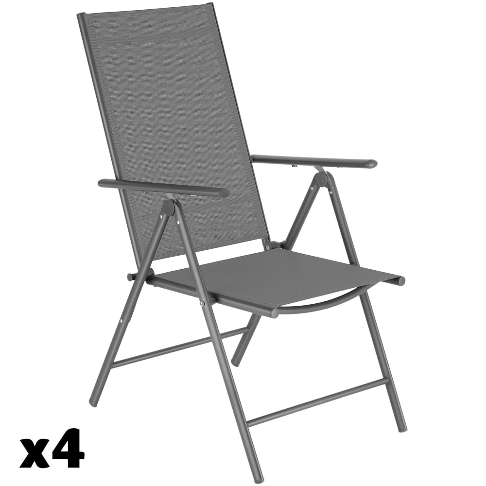 Lot chaises jardin - pliantes