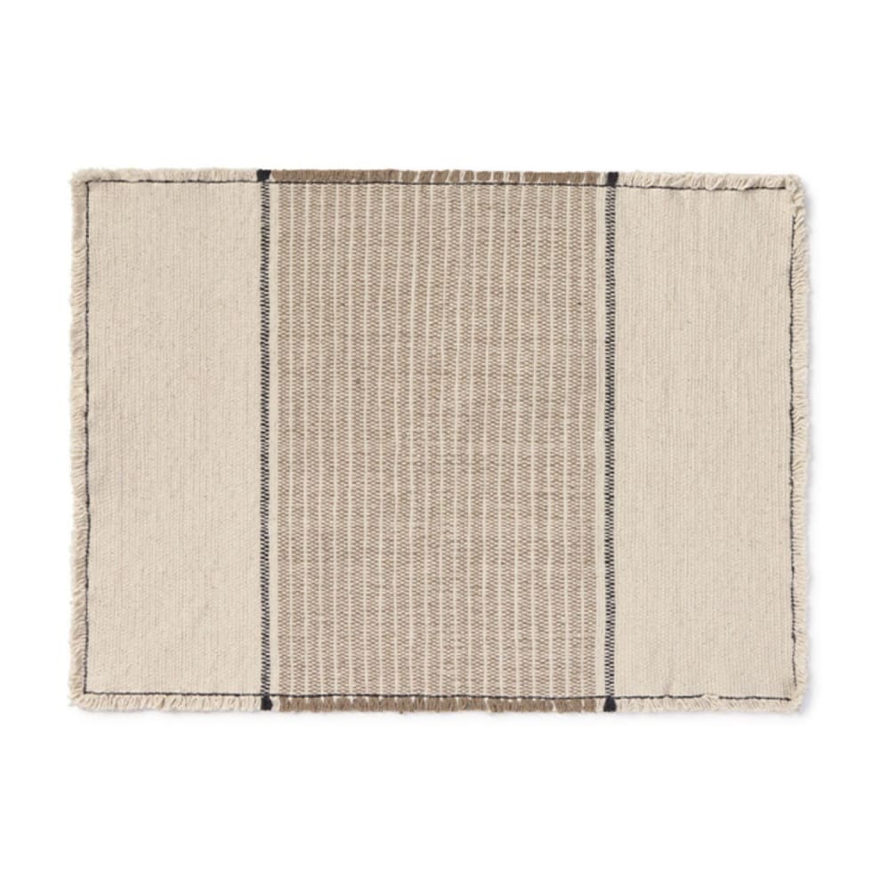 Sets de table tissés à la main Oaxaca (lot de 2) en coton