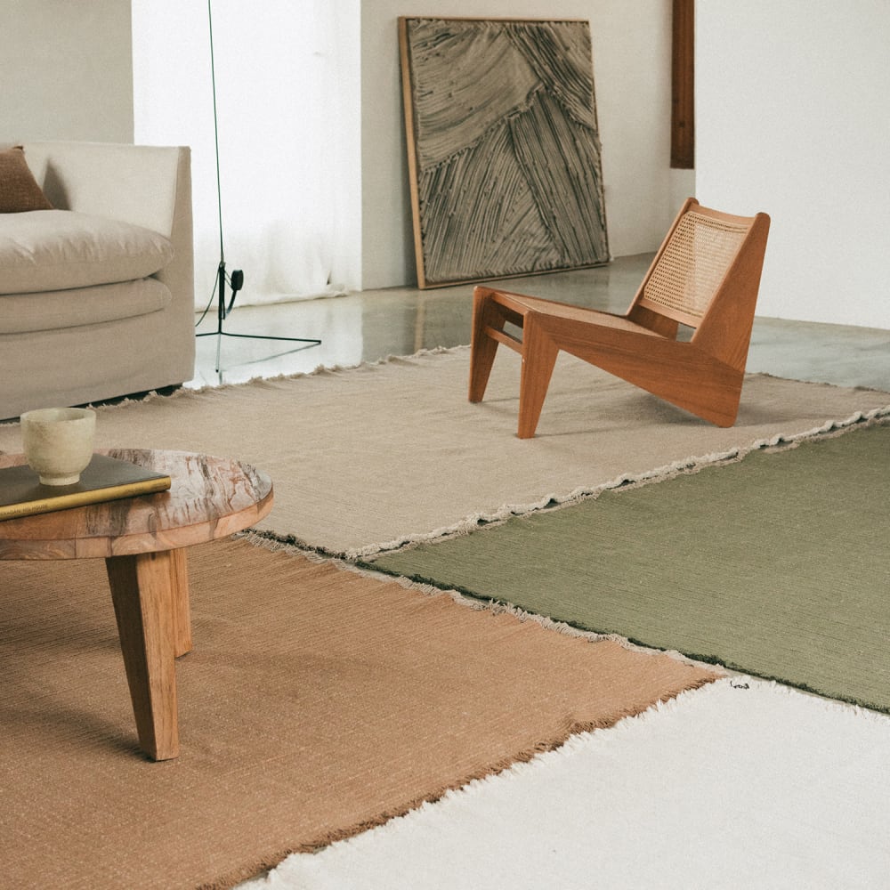 Handgewebter Legacy-Teppich aus Baumwolle - Maisons Du Monde