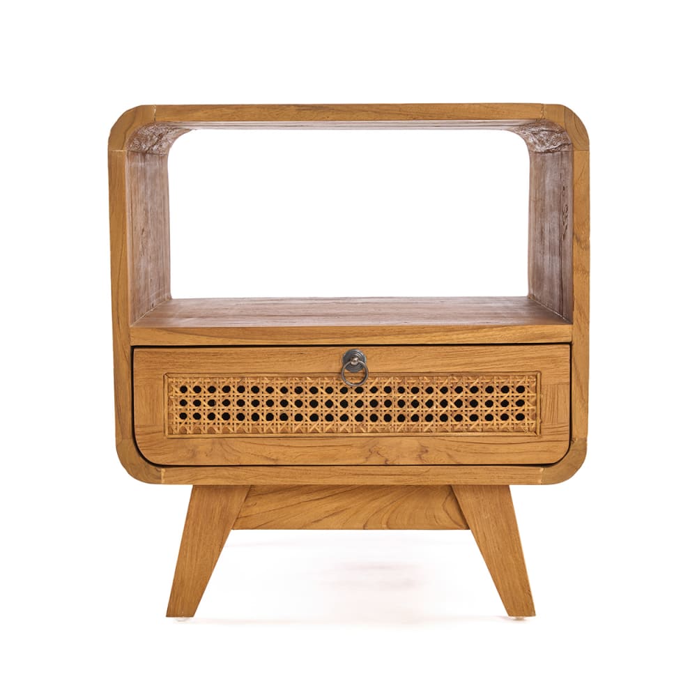 Table de chevet bois - teck