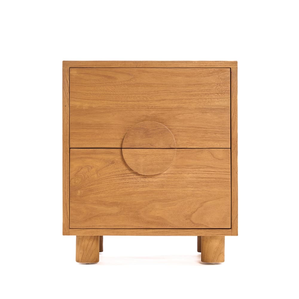 Table de chevet bois - teck