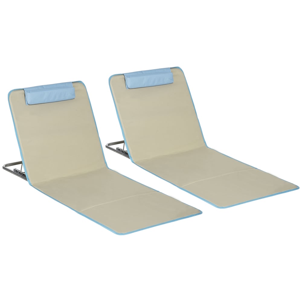 Matelas de plage 2 pièces