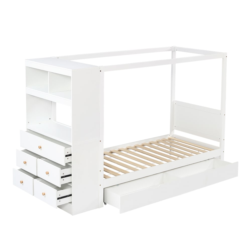 Lit enfant en pin blanc