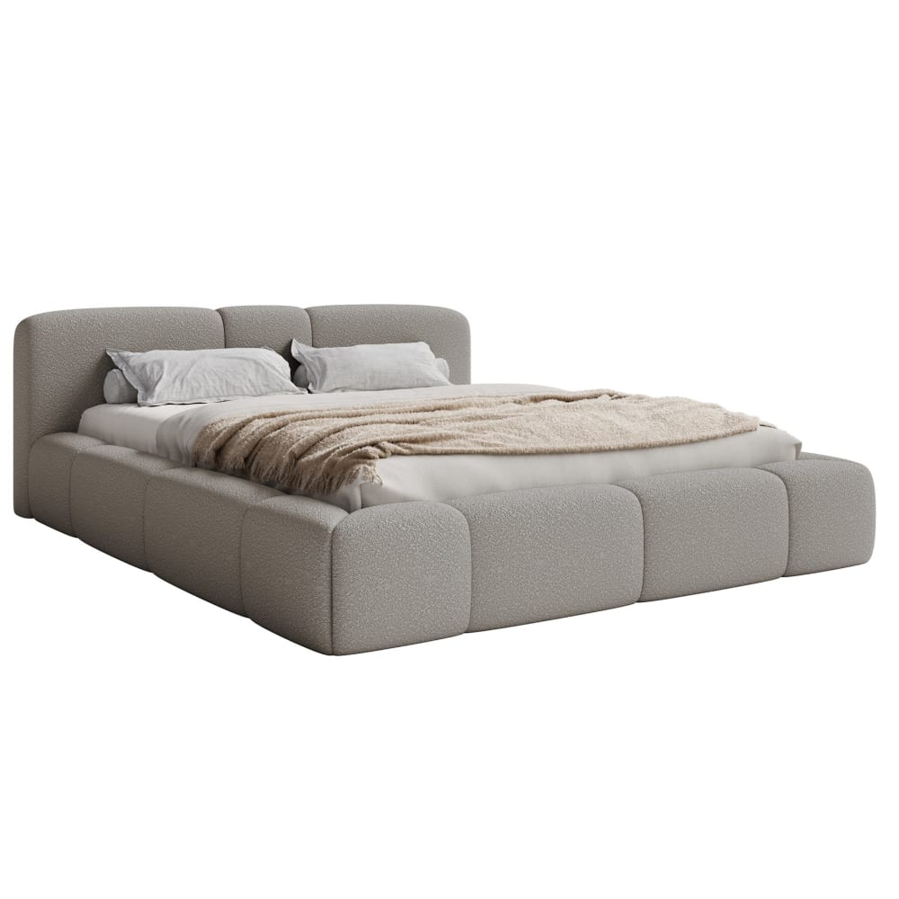 Lit coffre 160x200, velours