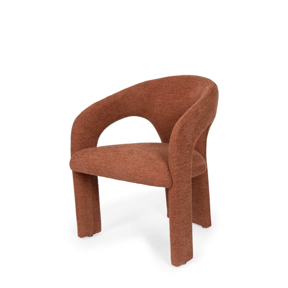 Chaise de salle à manger - terre cuite