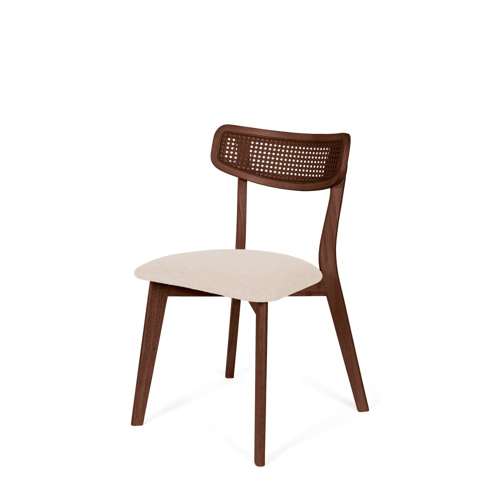 chaise de salle à manger - noyer