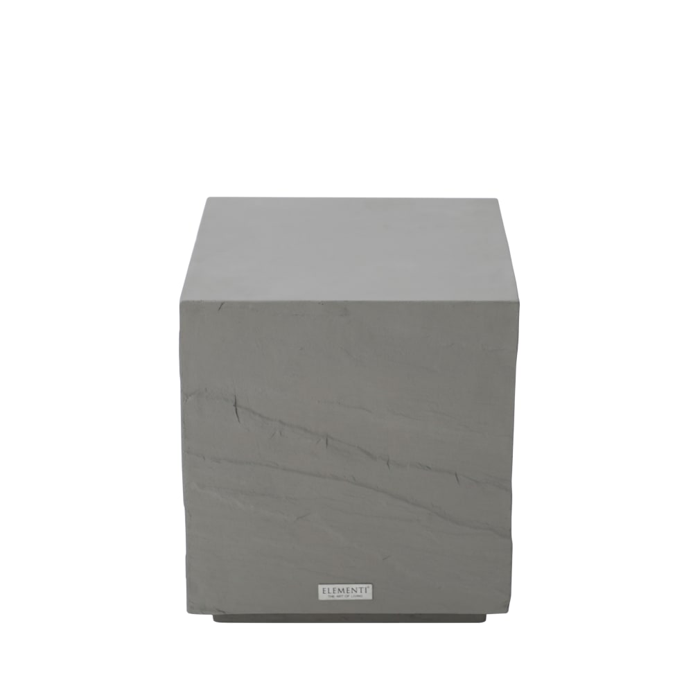 Table d'appoint en béton fibré 45x45x51 cm