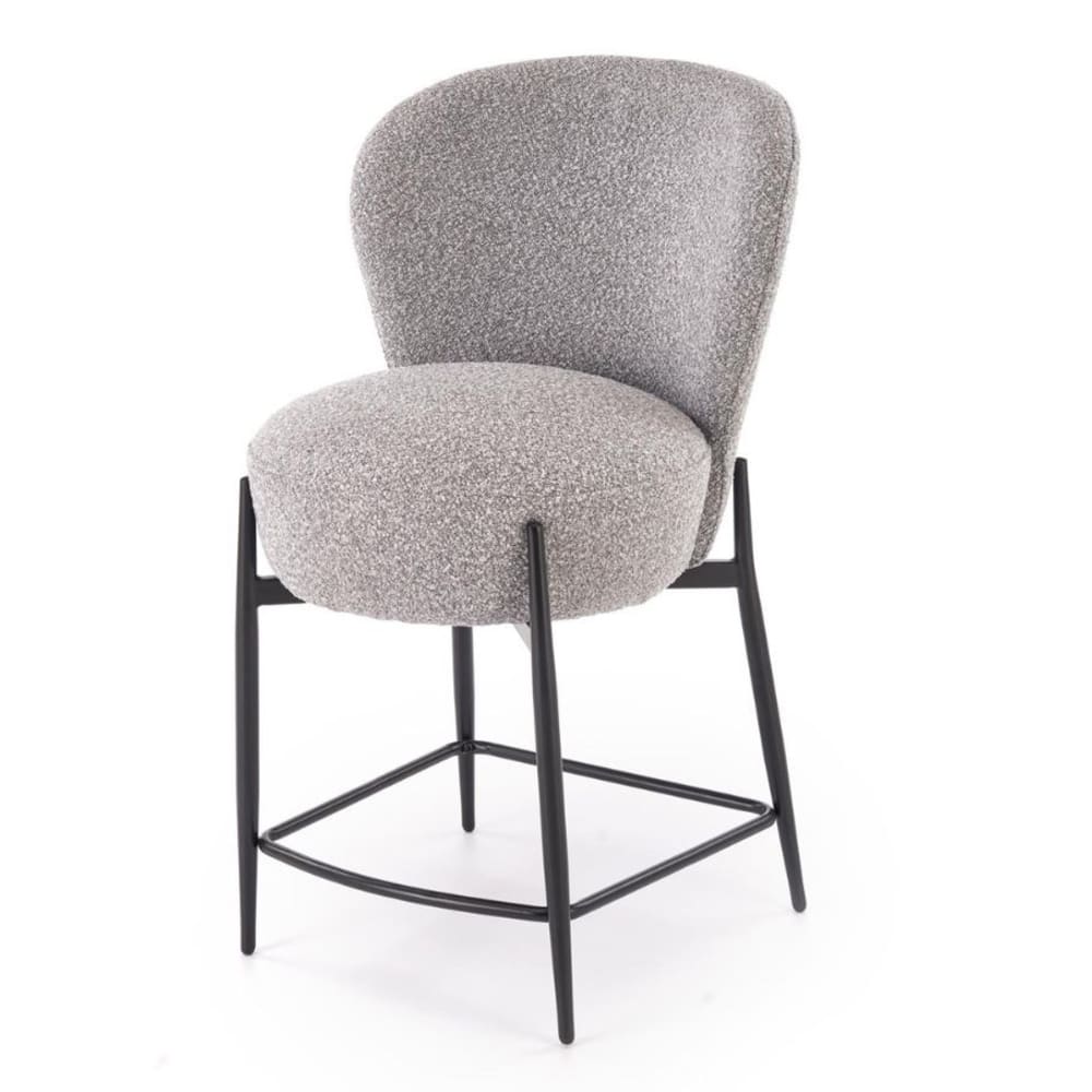 chaise de bar design - gris