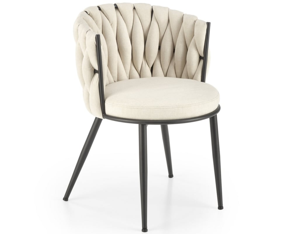 chaise design en tissu
