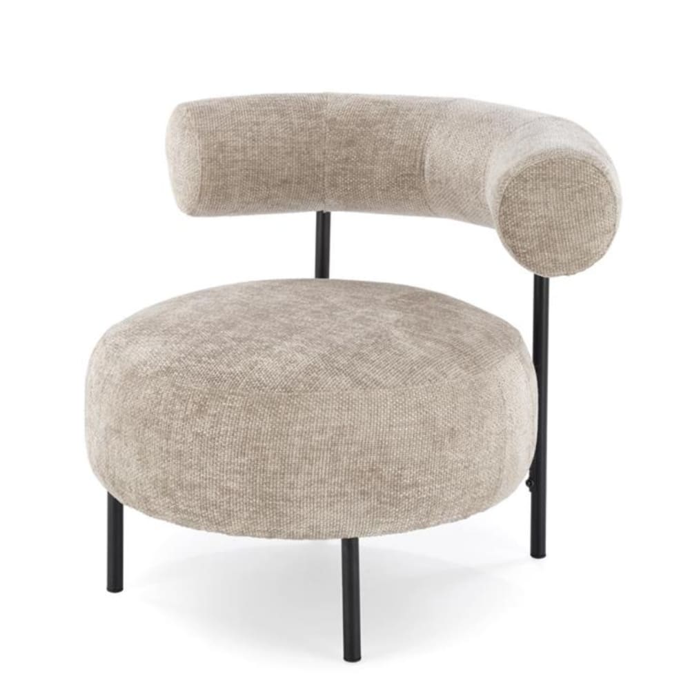 Chaise retro ronde en