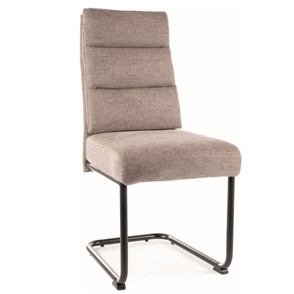 Chaise design en tissu