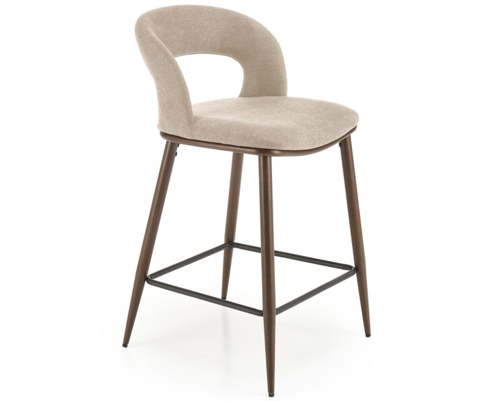 chaise de bar en tissu