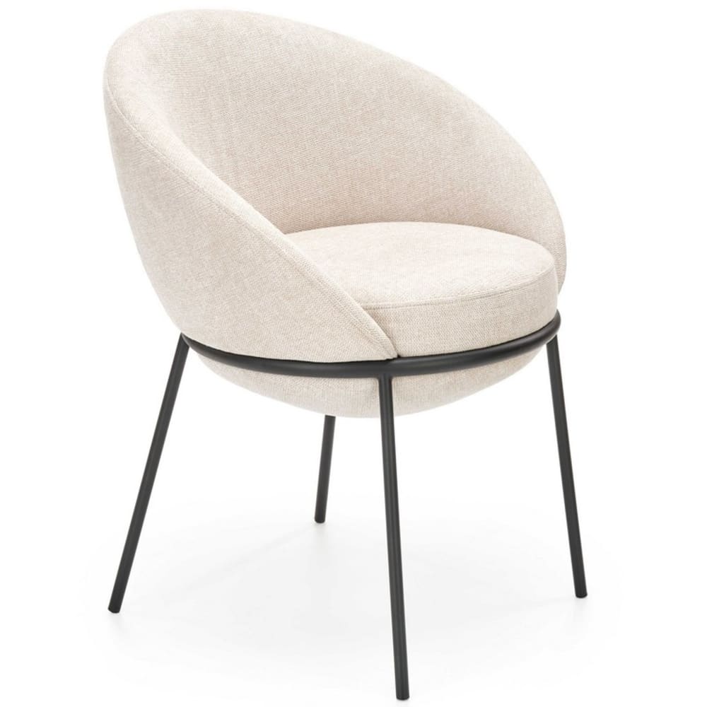 chaise en tissu de polyester