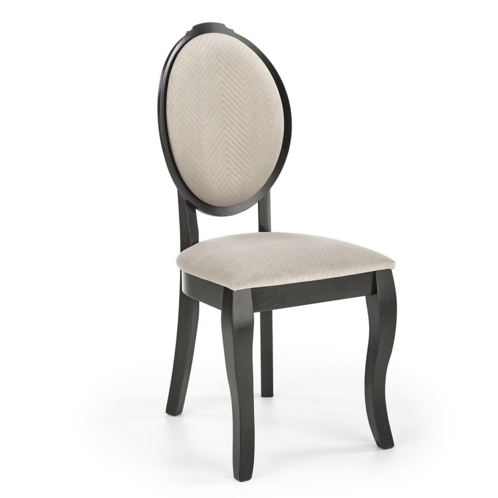chaise médaillon en