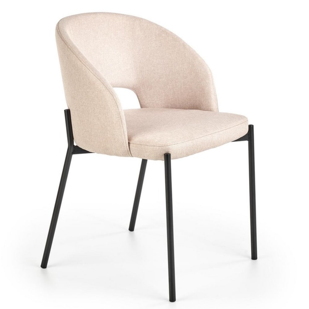 chaise en tissu de polyester