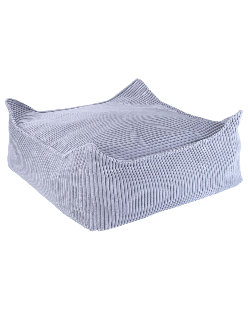 Pouf carré en velours