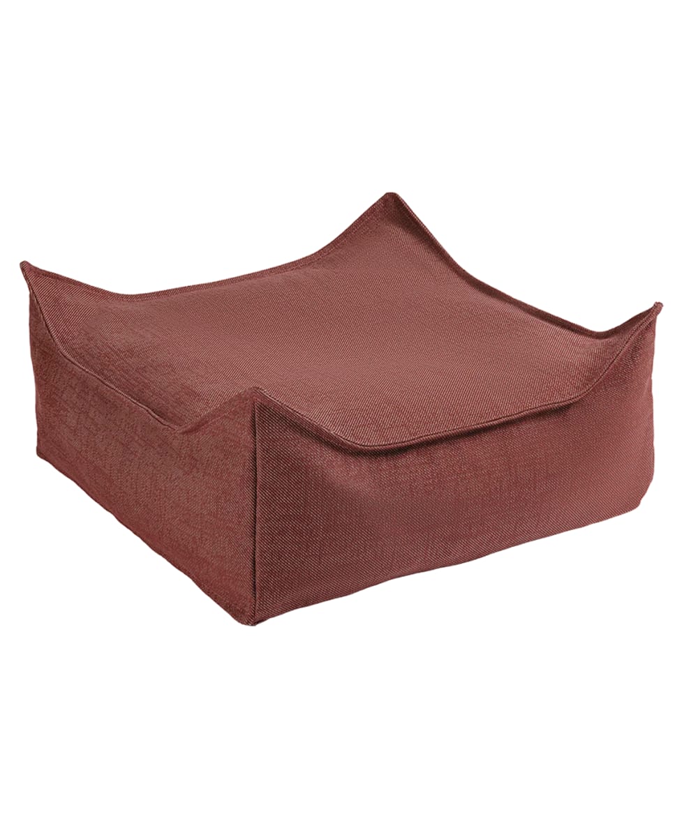 Pouf carré en polypropylène