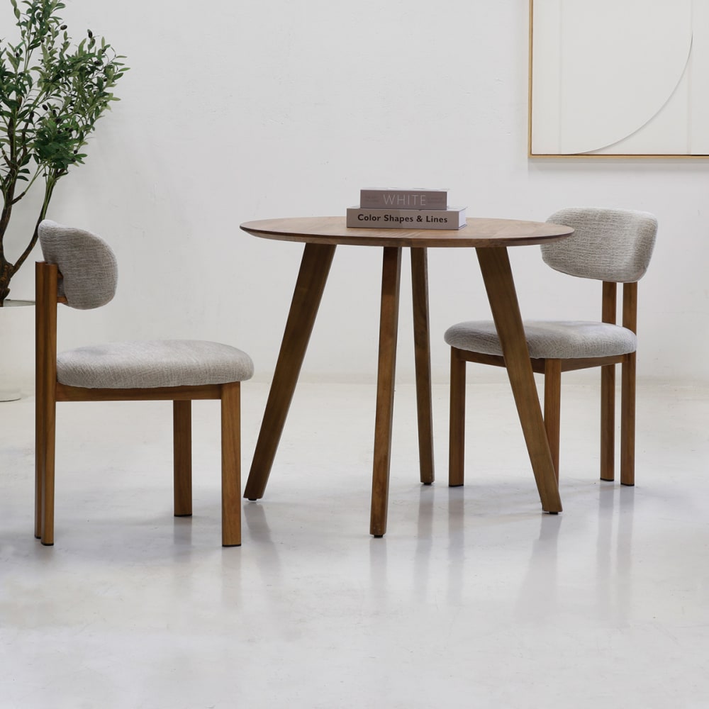 Esstisch aus Mangoholz 90x90x76 cm, natur - Maisons Du Monde