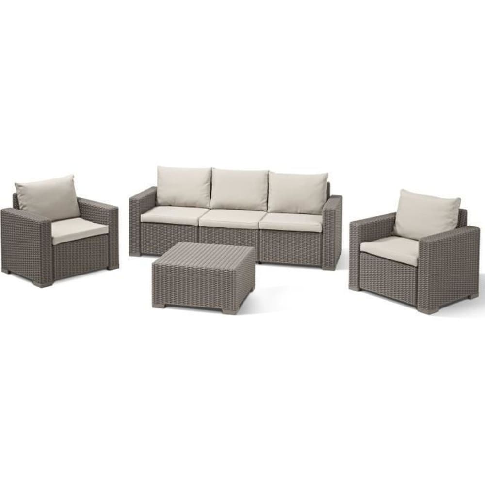 salon de jardin imitation - basse