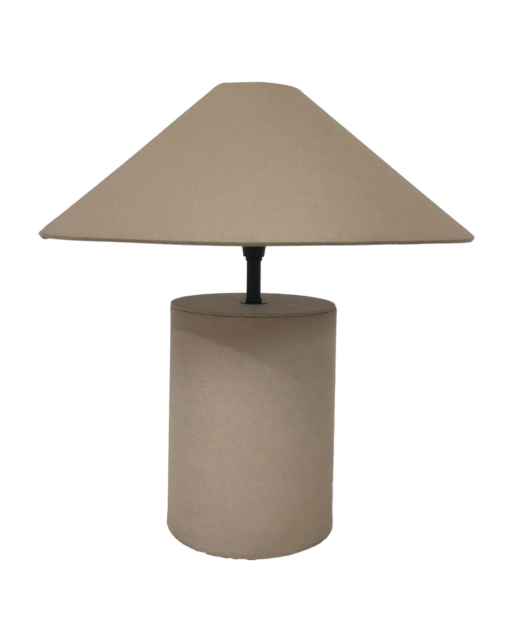 lampe de table en tissu