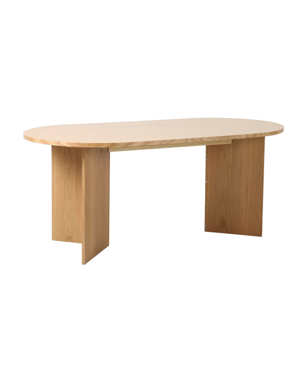 Table à manger ovale - placage